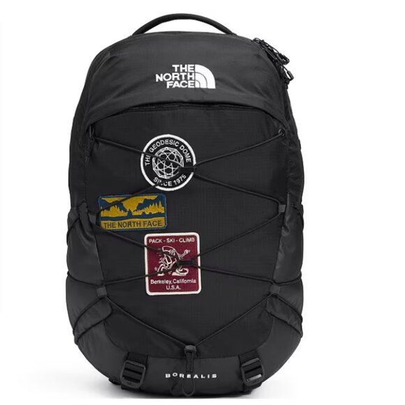 NEW!!! The North Face 28L Borealis Black Patch FlexVent Backpack - Picture 1 of 7